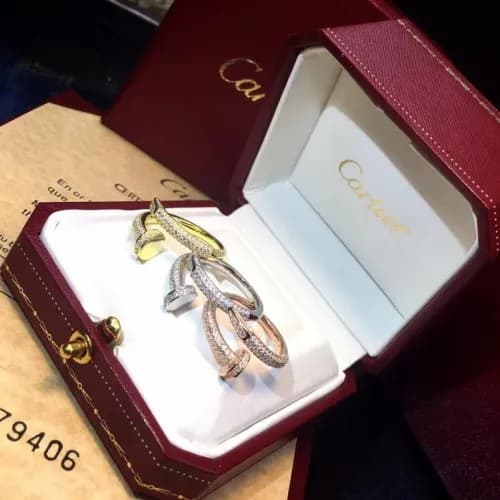 CARTIER Ring -까르띠에 여성용 18K 도금 골드 반지 CAR0030.컬러(옐로…