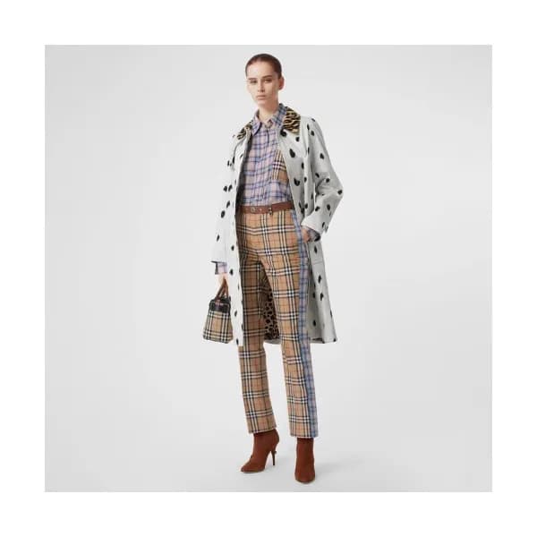 Burberry 2019 Womens Vintage Logo Slim Fit Cotton … - 1