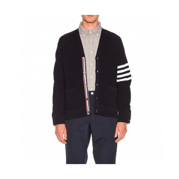 [톰브라운]Thom Browne 2019 Mens Strap V-neck Cardigan … - 1
