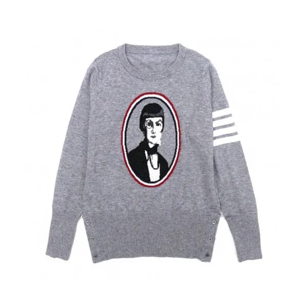 Thom Browne 2019 Womens Strap Crew-neck Sweater - … - 1