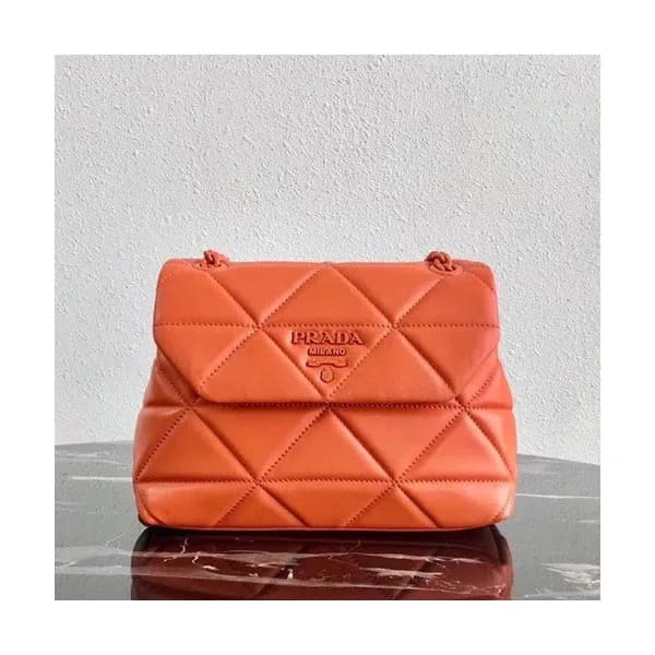 Prada 2019 Leather Shoulder Bag,24cm - 프라다 2019 여… - 1