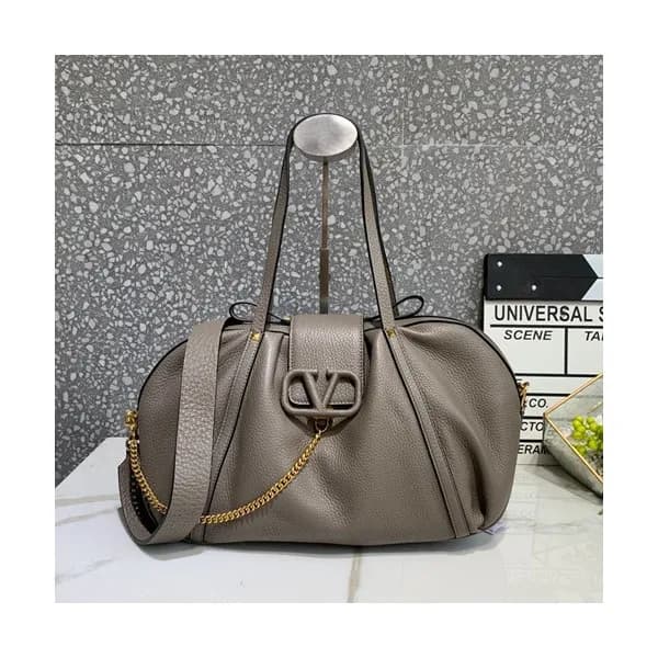 Valentino 2019 Leather Vsling Small Tote Shoudler … - 1
