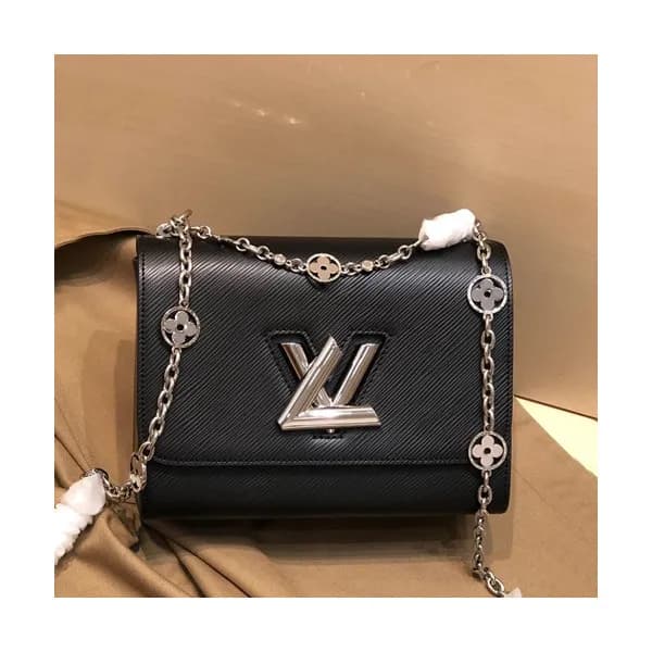 Louis Vuitton 2019 Leather Twist Shouder Bag,23cm … - 1