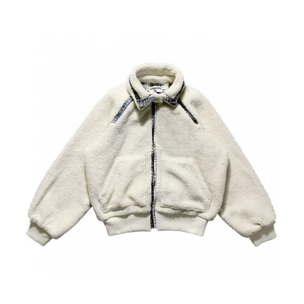 Chanel 2019 Womens Logo Flannel Jacket - 샤넬 2019 여… - 1