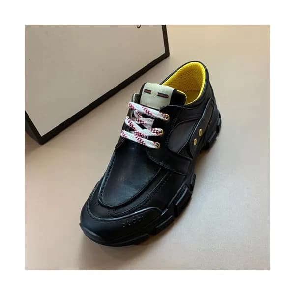 Gucci 2019 Mens Leather Sneakers - 구찌 2019 남성용 레더 … - 1