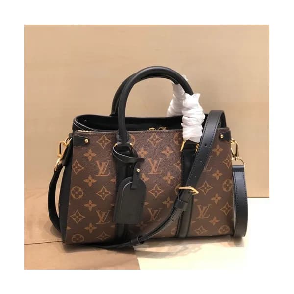 Louis Vuitton 2019 Monogram Soufflot Tote Shoulder… - 1