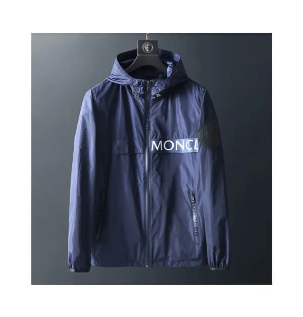 Moncler 2019 Mens Patch Logo Casual Windproof Jac… - 1