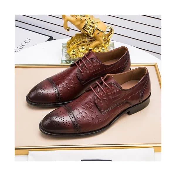 Gucci 2020 Mens Leather Oxford Shoes - 구찌 2020 남성… - 1