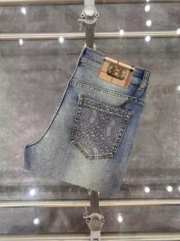 [버버리]Burberry 2024 Mens Business Logo Denim Jeans … - 1