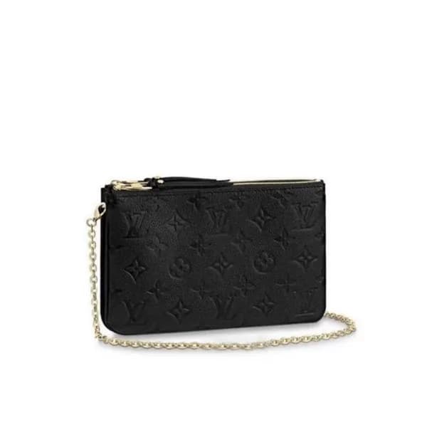 Louis Vuitton 2020 Pochette Double Zip Chain Shoul… - 1