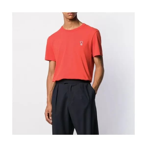 Ami 2019 Mm/Wm Casual Cotton Short Sleeved Tshirt … - 1