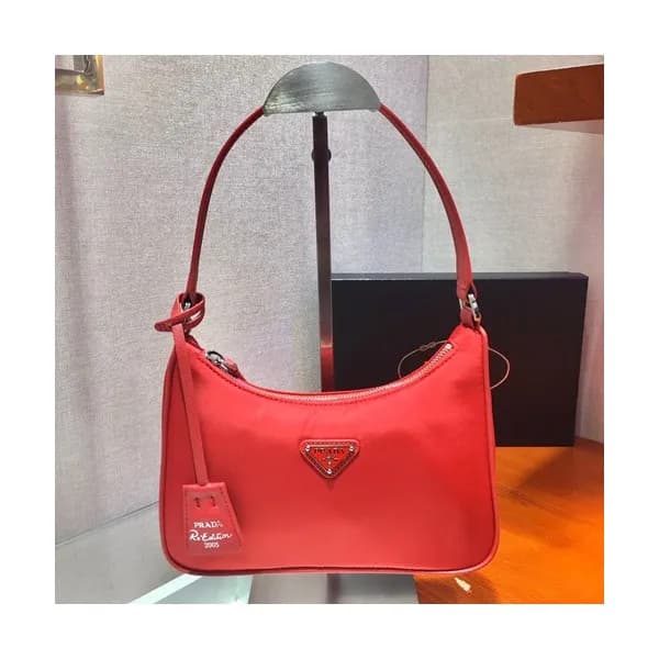 Prada 2020 Nylon Hobo Tote Shoulder Bag,22CM - 프라다… - 1