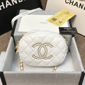 Chanel 2020 Camera Chain Shoulder Cross Bag,20CM -…