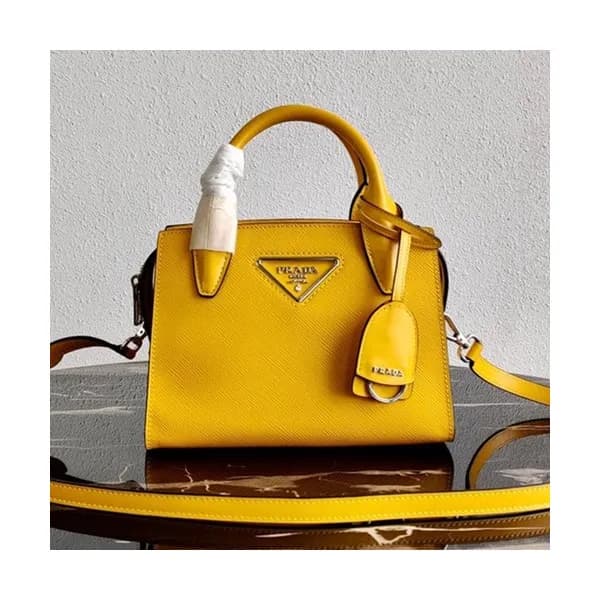Prada 2020 Leather Tote Shoulder Bag,22CM - 프라다 20… - 1