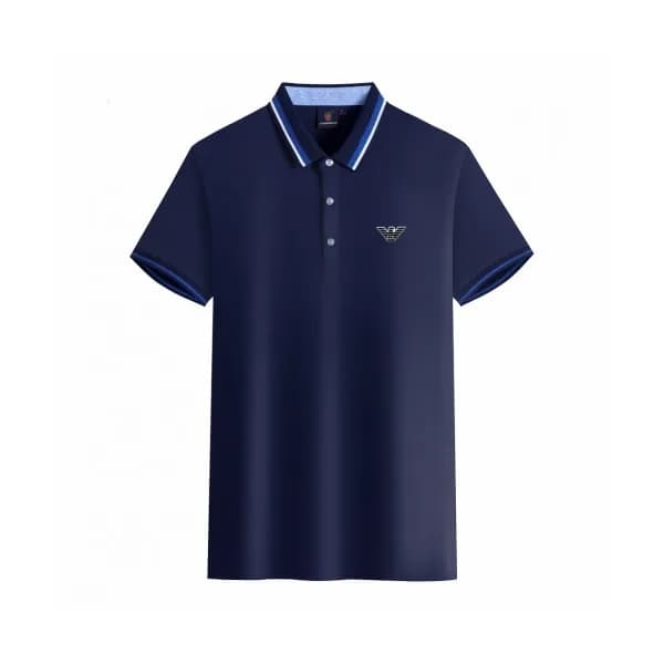 [알마니]Armani 2020 Mens Logo Silket Short Sleeved Ts… - 1