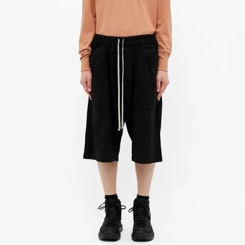 Rick Owens 2020 Mens Logo Casual Half Pants - 릭오웬스… - 1