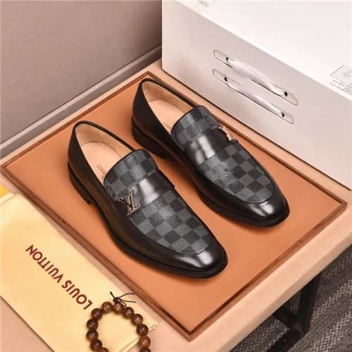 Louis Vuitton 2020 Men's Leather Oxford Shoes … - 1