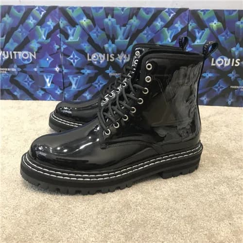 Louis Vuitton 2020 Men's Leather Ankle Boots -… - 1