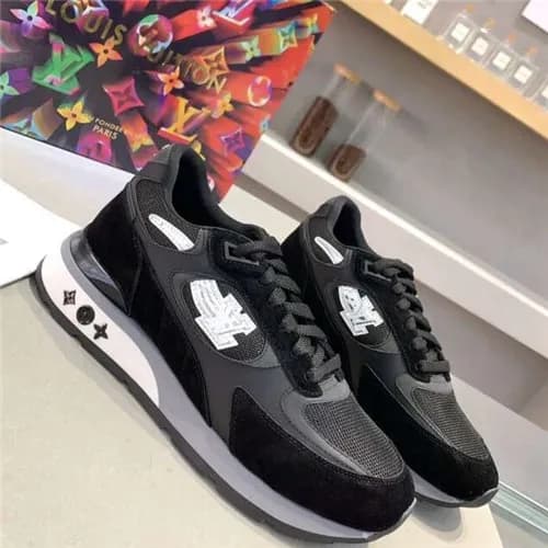Louis Vuitton 2021 Men's Leather Sneakers - 루이… - 1