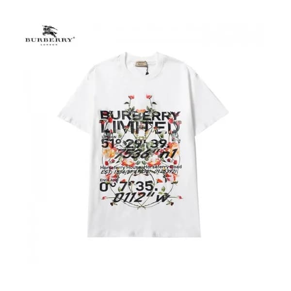 [버버리]Burberry 2021 Mm/Wm Logo Cotton Short Sleeved… - 1