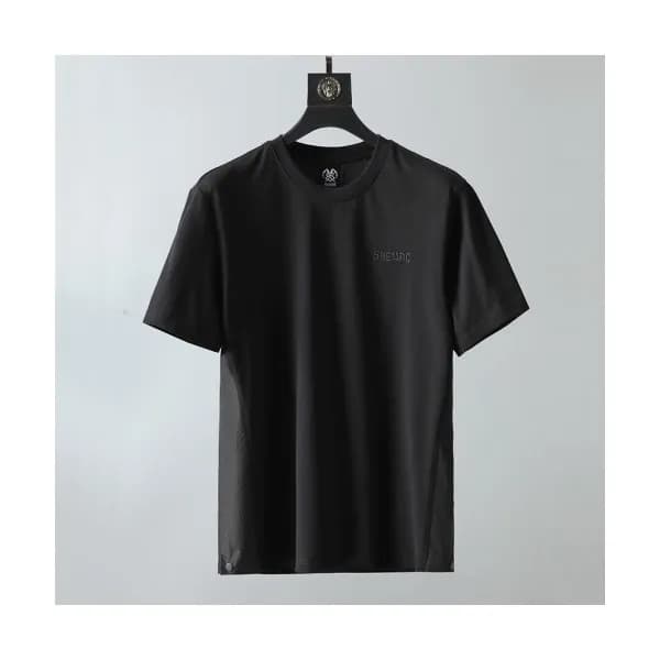 Shellac Mens Black Tshirts - 셸락 2021 남성 캐쥬얼 반팔티 Sh…