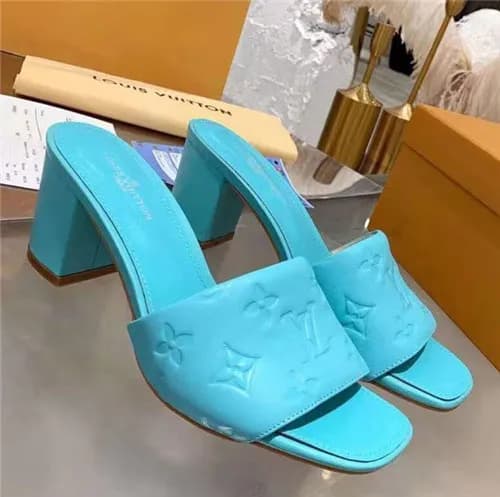 Louis Vuitton 2021 Women's Leather High Heel S… - 1