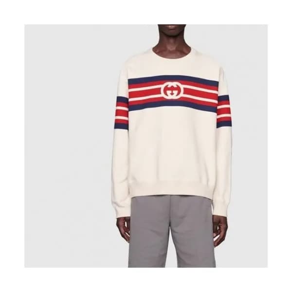 [매장판]Gucci 2021 Mm/Wm Logo Crew-neck Cotton Tshirt… - 1