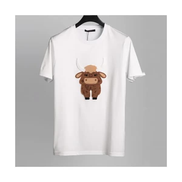 [루이비통]Louis vuitton 2021 Mens Logo Short Sleeved T… - 1
