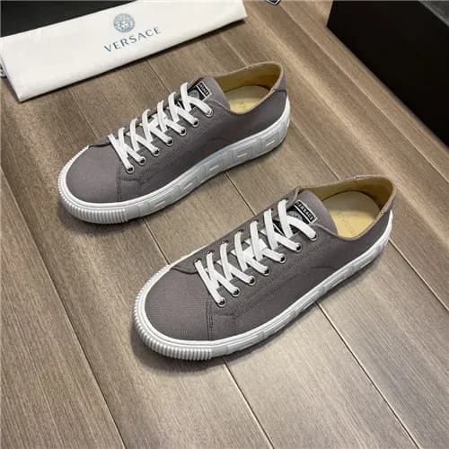 Versace 2021 Men's Canvas Sneakers,VERS0563 - … - 1