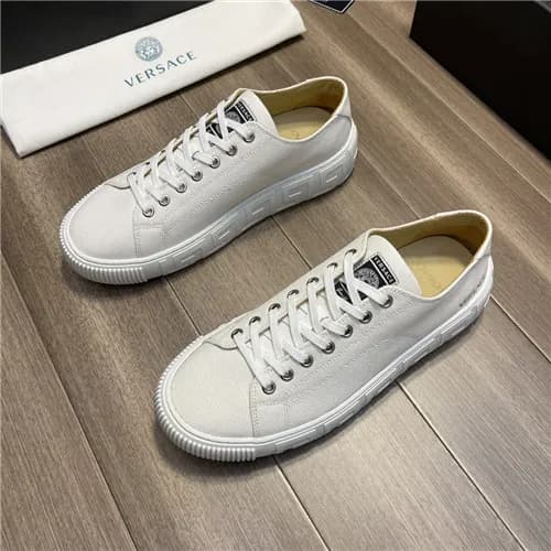 Versace 2021 Men's Canvas Sneakers,VERS0566 - … - 1