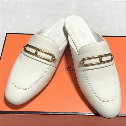Hermes 2021 Women's Leather Mule,HERS0459 - 에르… - 1