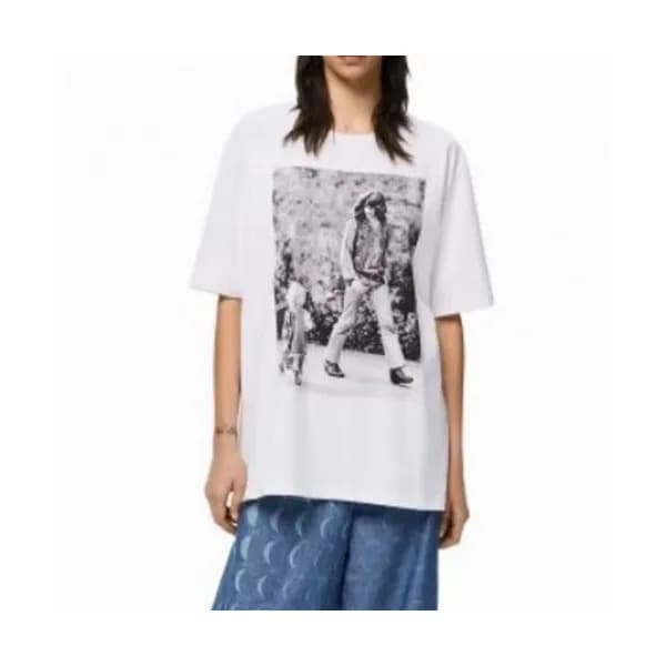 Loewe Mm/Wm Smile Short Sleeved Tshirts White - 로… - 1