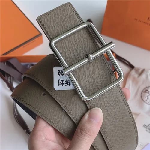 Hermes 2021 Men's Leather Belt,3.8cm,HERBT0145… - 1