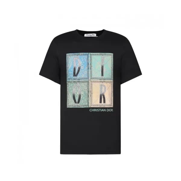 Dior Mm/Wm Casual Crew-neck Short Sleeved Tshirts… - 1