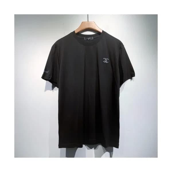Chanel Mm/Wm 'CC' Logo Cotton Short Sleev… - 1