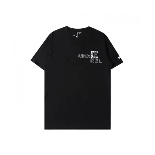 Chanel Mm/Wm 'CC' Logo Cotton Short Sleev… - 1