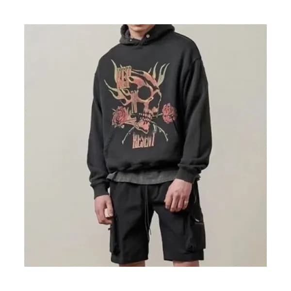 Represent Mm/Wm Wolf Logo Cotton Hoodie - 리프리젠트 2… - 1
