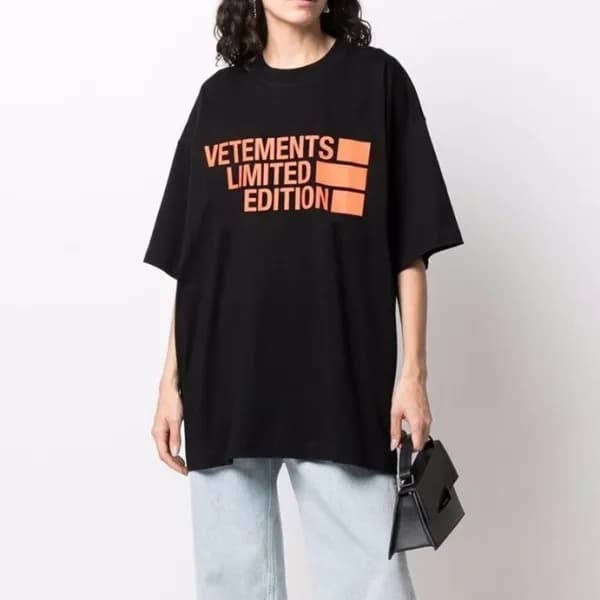 베트멍 남/녀 트렌디 블랙 반팔티 - Unisex Black Tshirts - vet026… - 1