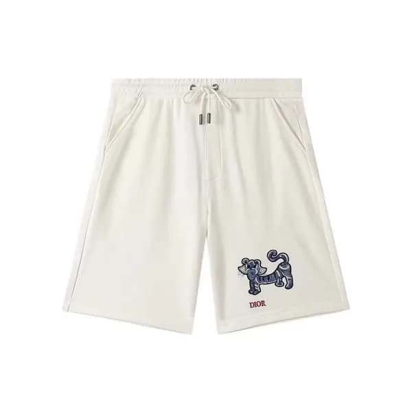 디올 남성 캐쥬얼 화이트 반바지 - Mens White Half-pants - dio017… - 1