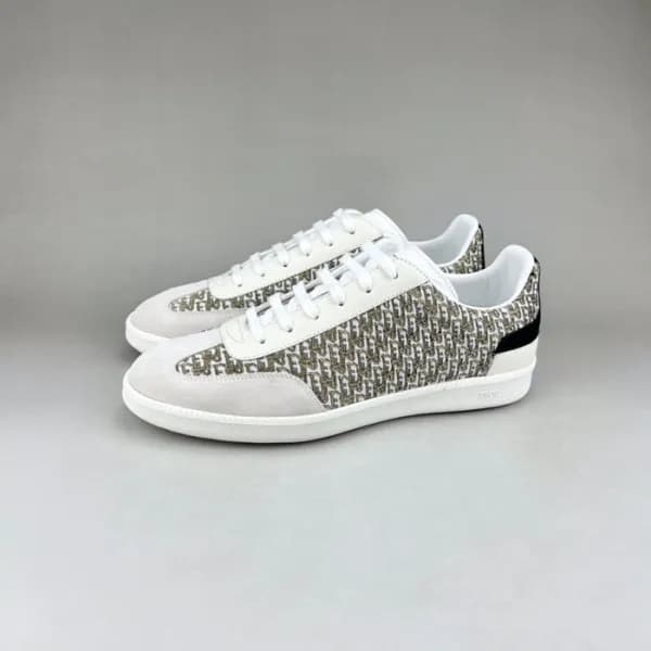 디올 남성 캐쥬얼 그레이 스니커즈 - Mens Gray Sneakers - dio02041… - 1