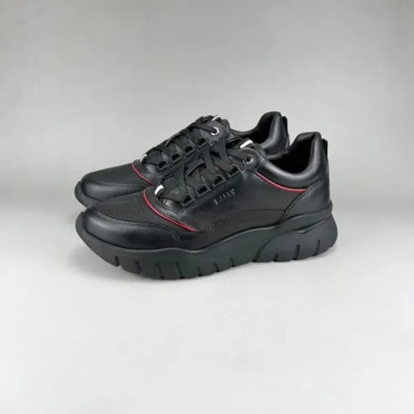 발리 남성 모던 블랙 스니커즈 - Mens Black Sneakers - bal0142x - 1