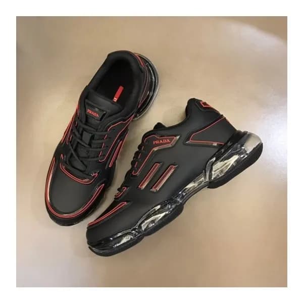 프라다 남성 블랙 스니커즈 - Prada Mens Black Sneakers - pr292… - 1