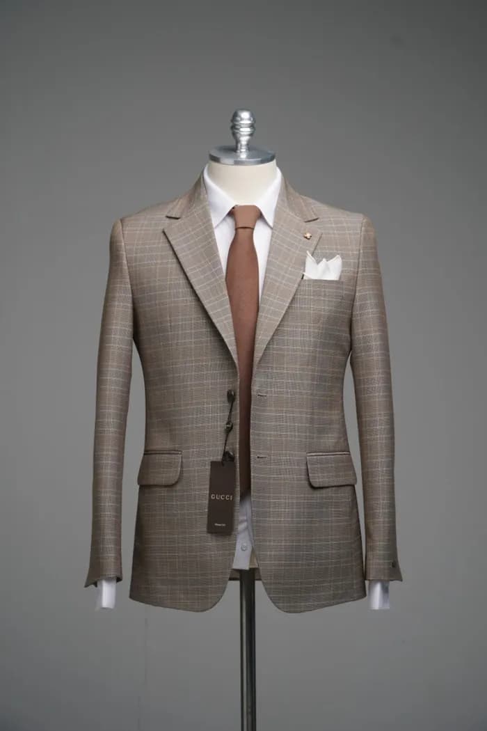 [당일배송] Gucci S/S Breasted TWEED formal Jacket - gu… - 1
