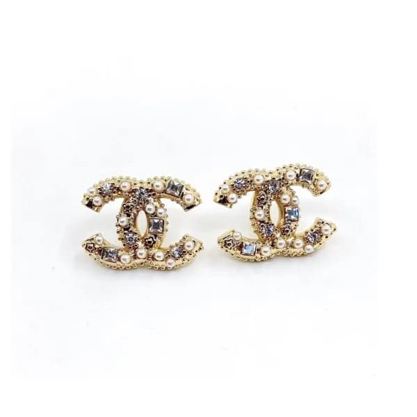 샤넬 여성 골드 이어링 - Chanel Womens Gold Earring - acc127… - 1
