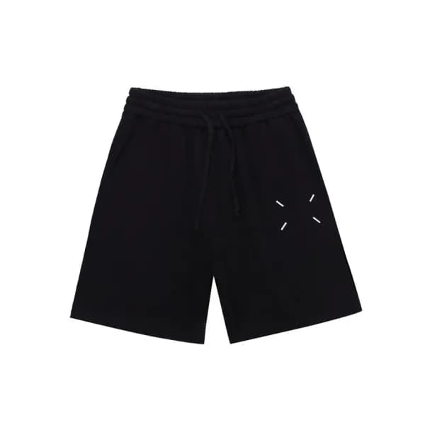 메종마르지엘라 남성 블랙 반바지 - Maison Margiela Mens Black Hal… - 1