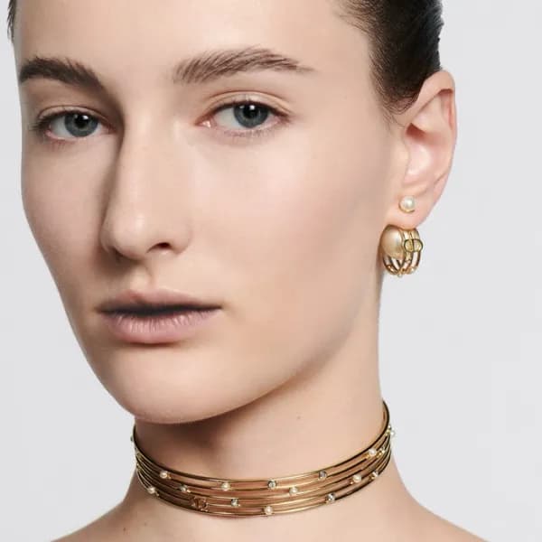 디올 여성 골드 이어링 - Dior Womens Gold Earrings - acc667x - 1