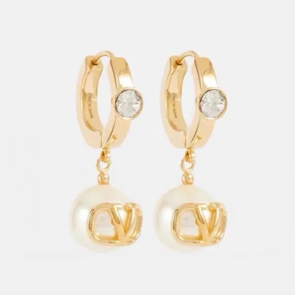 발렌티노 여성 골드 이어링 - Valentino Womens Gold Earring - a… - 1