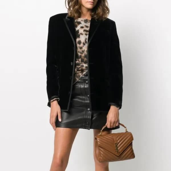 입생로랑 여성 카멜 퀄티드 백 - Saint Laurent Womens Camel Coll… - 1