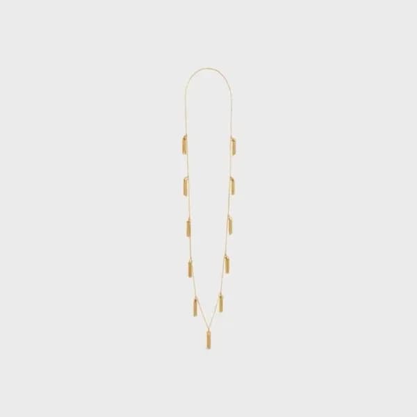 셀린느 여성 골드 목걸이 - Celine Womens Gold Necklace- acc14… - 1