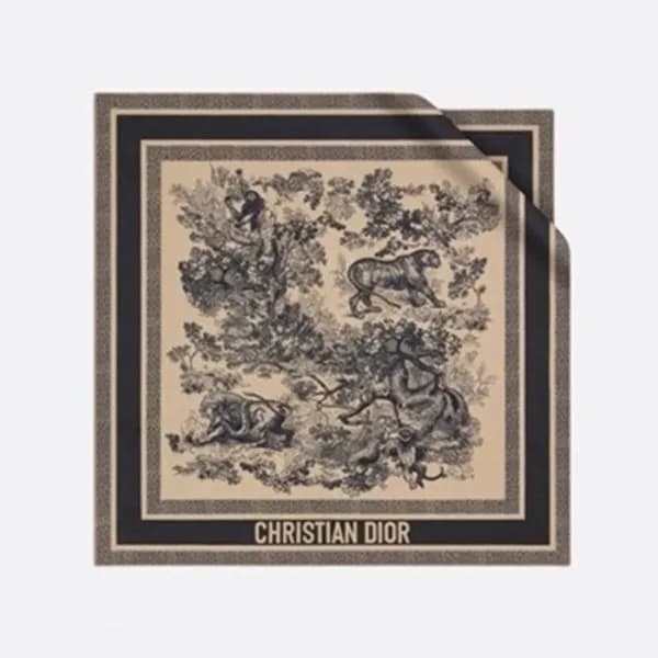 디올 여성 아이보리 스카프 - Dior Womens Ivory Scarf - acc1798… - 1